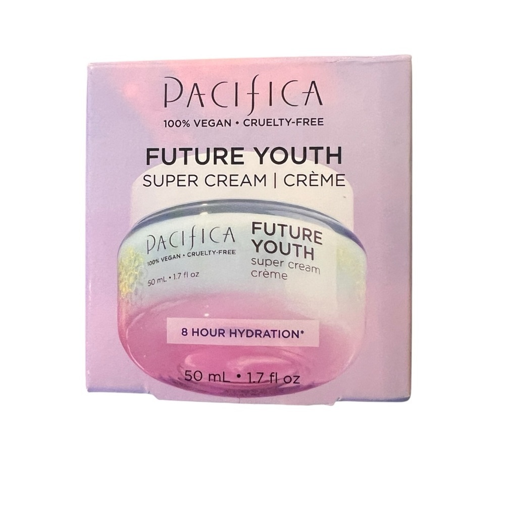 NWT Pacifica Future Youth Super Cream - Pink and White